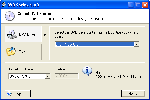 dvdshrink dvdshrink