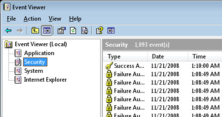 event viewer event viewer