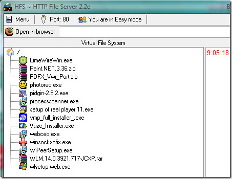 hfs fullscreen hfs fullscreen
