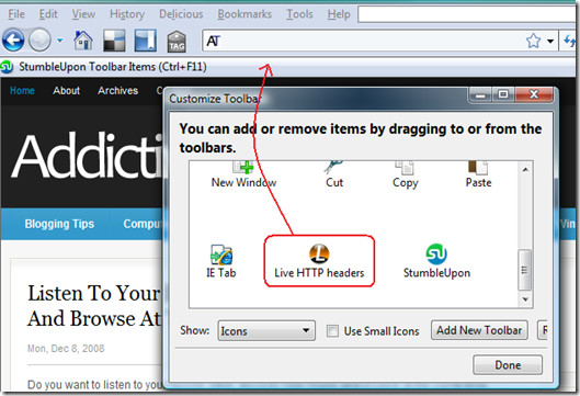 live http headers toolbar live http headers toolbar
