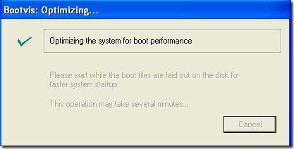 optimizing for boot performance optimizing for boot performance