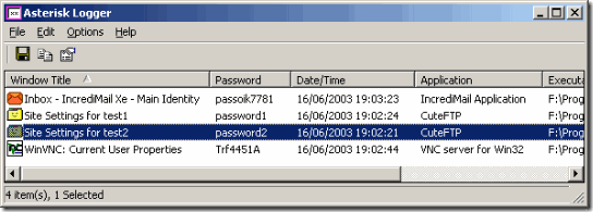 asterisk logger