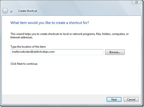 email desktop shortcut email desktop shortcut