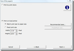 size of calendar page size of calendar page