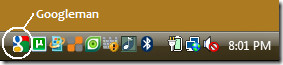 панель задач googleman