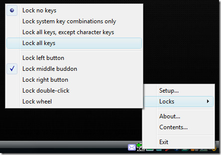lock-unlock keyboard and mouse fucntions