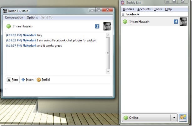 facebook chat in pidgin facebook chat in pidgin