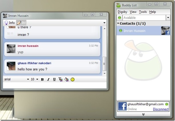 facebook chat on digsby facebook chat on digsby