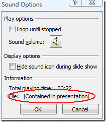 sound options powerpoint sound options powerpoint