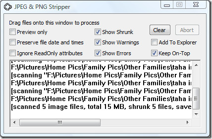 JPEG and PNG metadata stripper remover JPEG and PNG metadata stripper remover