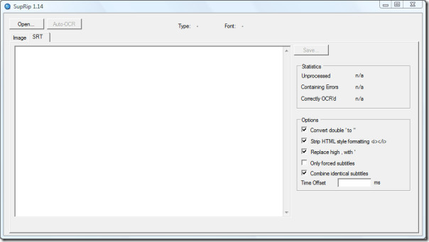 subrip main screenshot subrip main screenshot