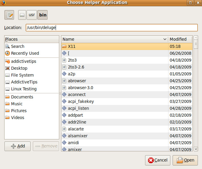 deluge change default file location deluge change default file location