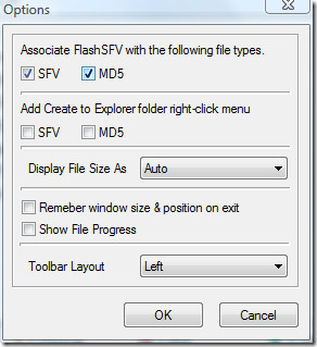 flashsfv options flashsfv options