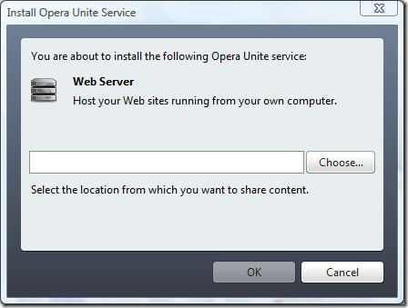 install opera unite web server install opera unite web server