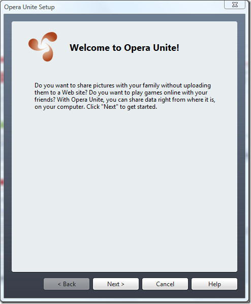 opera unite setup welcome opera unite setup welcome