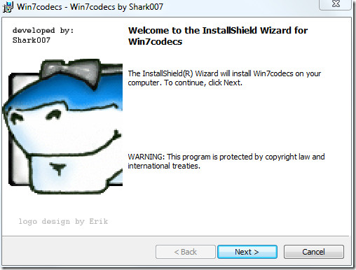 media player avi codec windows 7