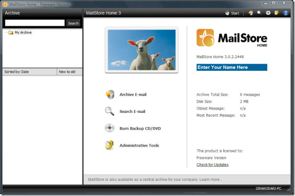 mailstore home main screenshot mailstore home main screenshot