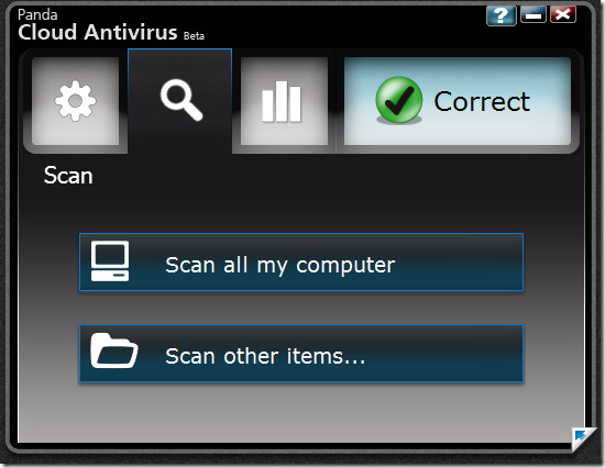 panda cloud antivirus - scan panda cloud antivirus - scan