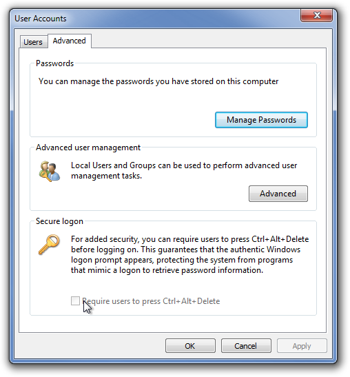secure logon windows 7 secure logon windows 7