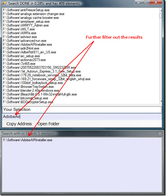 thesearchman search complete