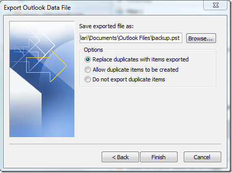 Export Outlook File Export Outlook File
