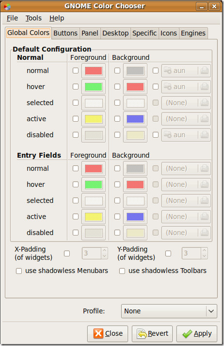 Gnome Color Chooser