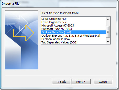 Import A File Import A File