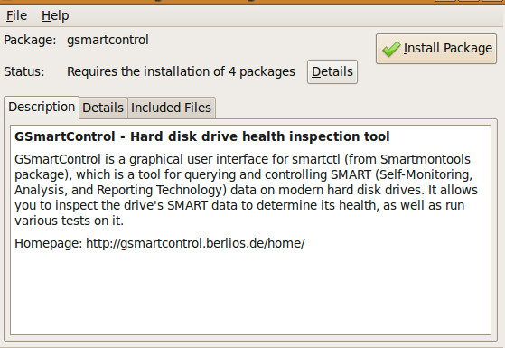 Install GSMartControl