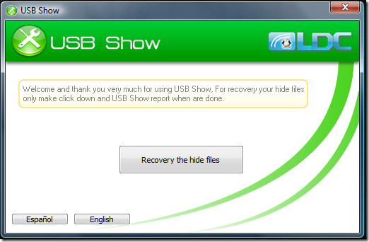 Recovery The Hide Files