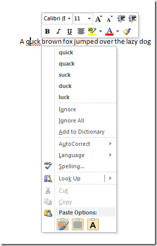 Spell Checking