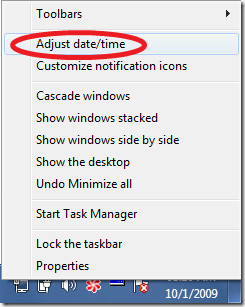 Adjust date-time