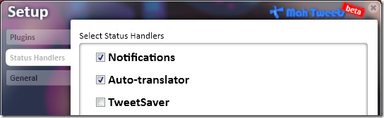 MahTweets Status MahTweets Status