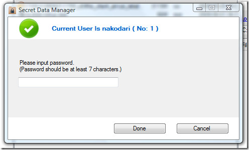 Secret Data Manager Login Secret Data Manager Login