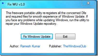 Fix Windows Updates
