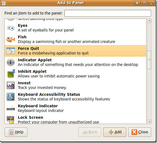 Force Quit Linux