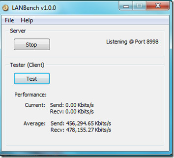 LAN Bench Mark