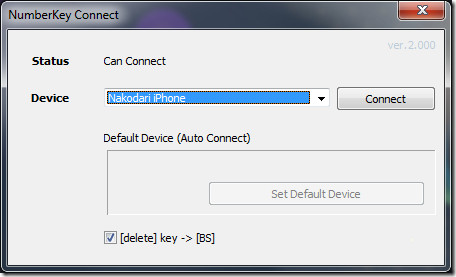 NumberKey Connect