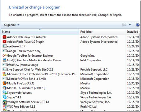 no more disk space windows 7