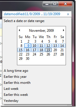 date range windows 7 date range windows 7