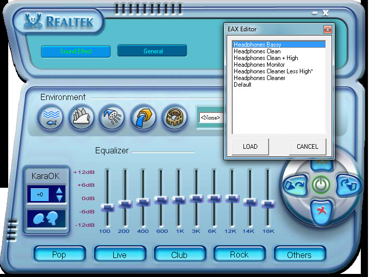 The Realtek Equalizer Back In 7/Vista