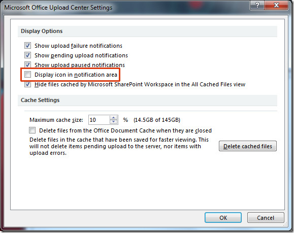 how to uninstall microsoft office upload center 2013