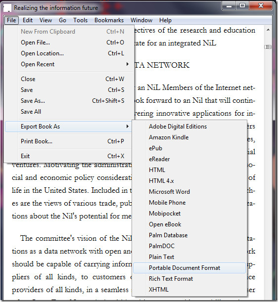Top 4 free epub reader windows software