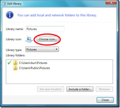 Library Properties