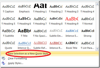 ow do i apply the shaded style set in word 2010 ow do i apply the shaded style set in word 2010