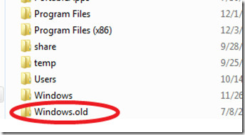Windows Old