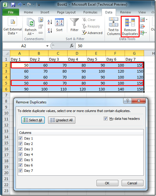 Excel 2010 Find Duplicates In Multiple Worksheets