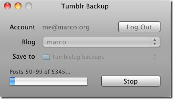 tumblr backup