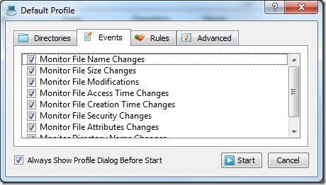 Monitor Events Monitor Events