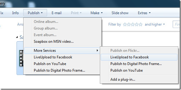 Upload Videos To Facebook via Windows Live MovieMaker & Photo Gallery