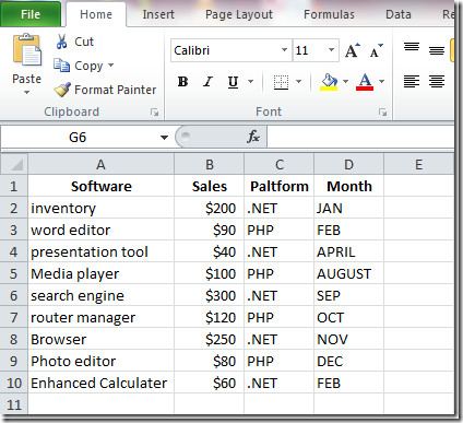 Excel 2010 Create Pivot Table Chart